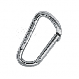 Edelstahl Karabiner D Shape