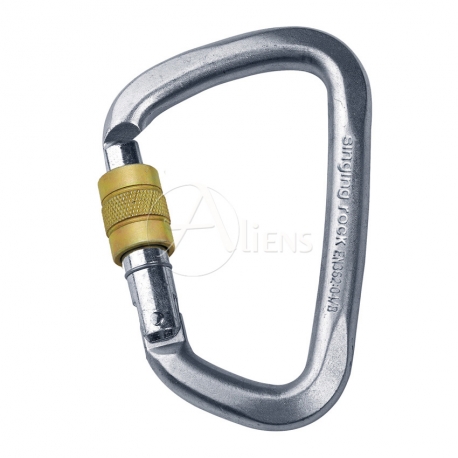 Stahlkarabiner D Screw