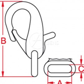 Schnappkarabiner 387