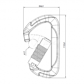 Karabiner D Connector