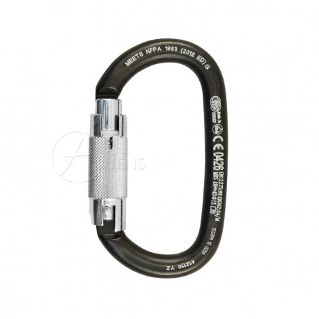 Stahlkarabiner Ovalone C TriLock