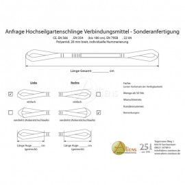 Schlinge Polyamid Sonderanfertigung