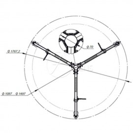 Safety Tripod Dreibein TM 9N