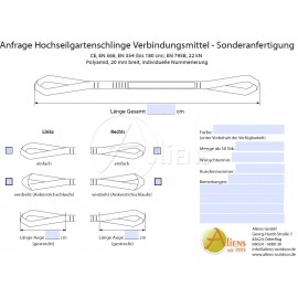 Schlinge Polyamid Sonderanfertigung