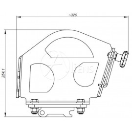 Halterung PAD100-310 für CRW 200
