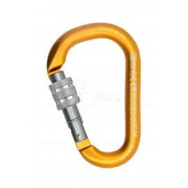 HMS Karabiner Napik Screw - Orange/Grau/Blank
