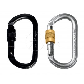 Stahlkarabiner Oval Screw