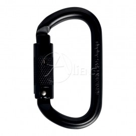 Stahlkarabiner Oval TriLock