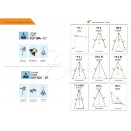 Elektrowinde mit Stahlseil RUP 504-UT
