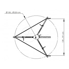 Tripod Dreibein TM 12 SPIDER