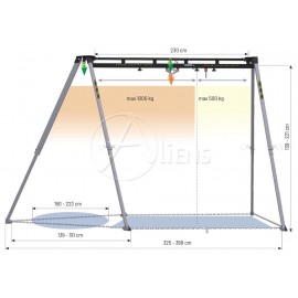 Tripod Dreibein TM 12 SPIDER