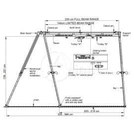 Tripod Dreibein TM 12 SPIDER