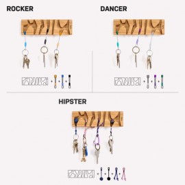 Schlüsselhalter CLASSIC OAK WOOD