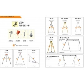 Seilwinde für Tripod Dreibein TM 15