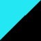 Cyan/Schwarz